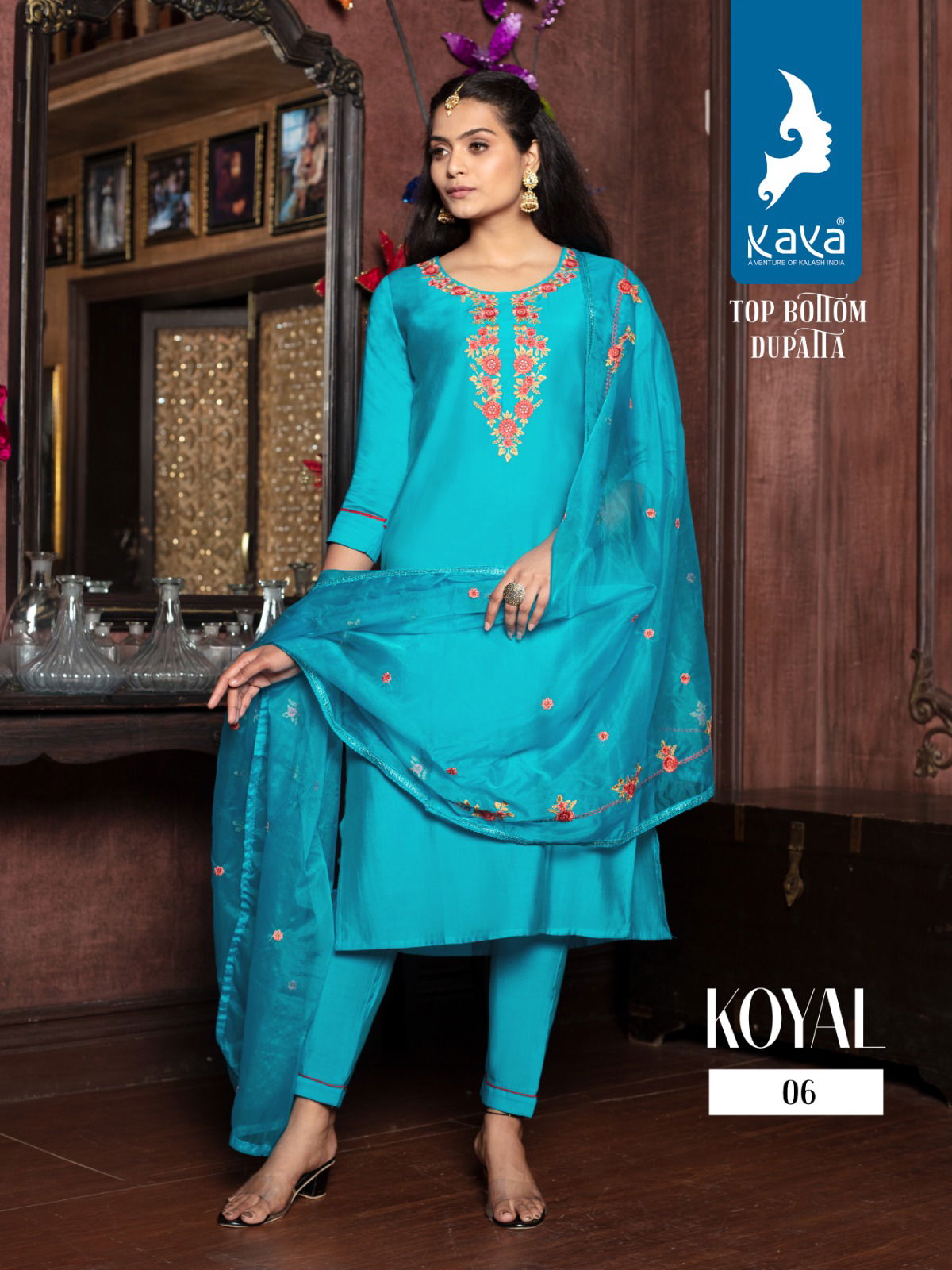 Kaya Koyal Silk Readymade Suits Catalog
